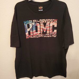 Harley Davidson American Legend short sleeve T-shirt 100% cotton Size 2X.